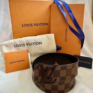 Louis Vuitton Damier Ebene Belt M9807